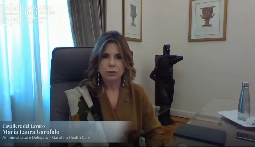 CERIMONIA DI PRESENTAZIONE DEL NEO CAVALIERE DEL LAVORO, MARIA LAURA GAROFALO