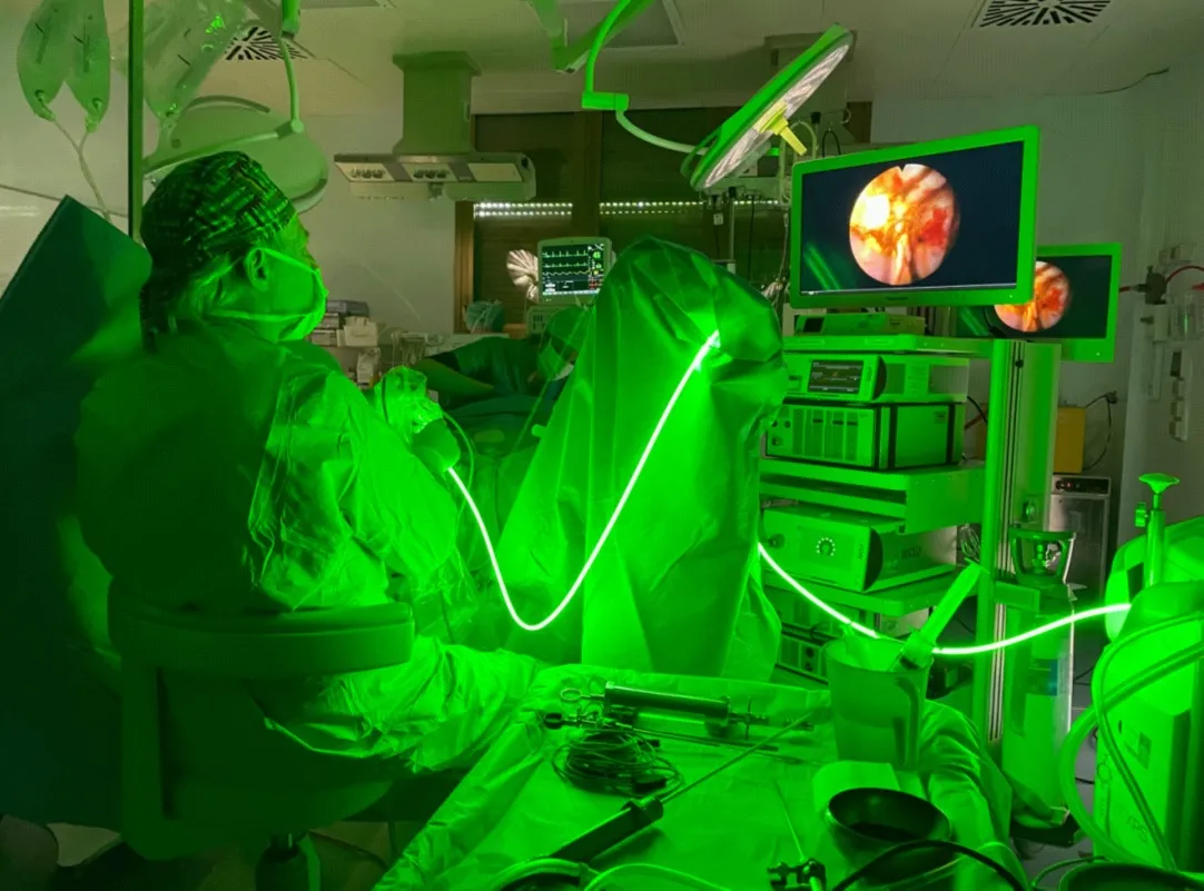 Green laser, la tecnica più avanzata per la cura dell’Ipertrofia prostatica benigna 