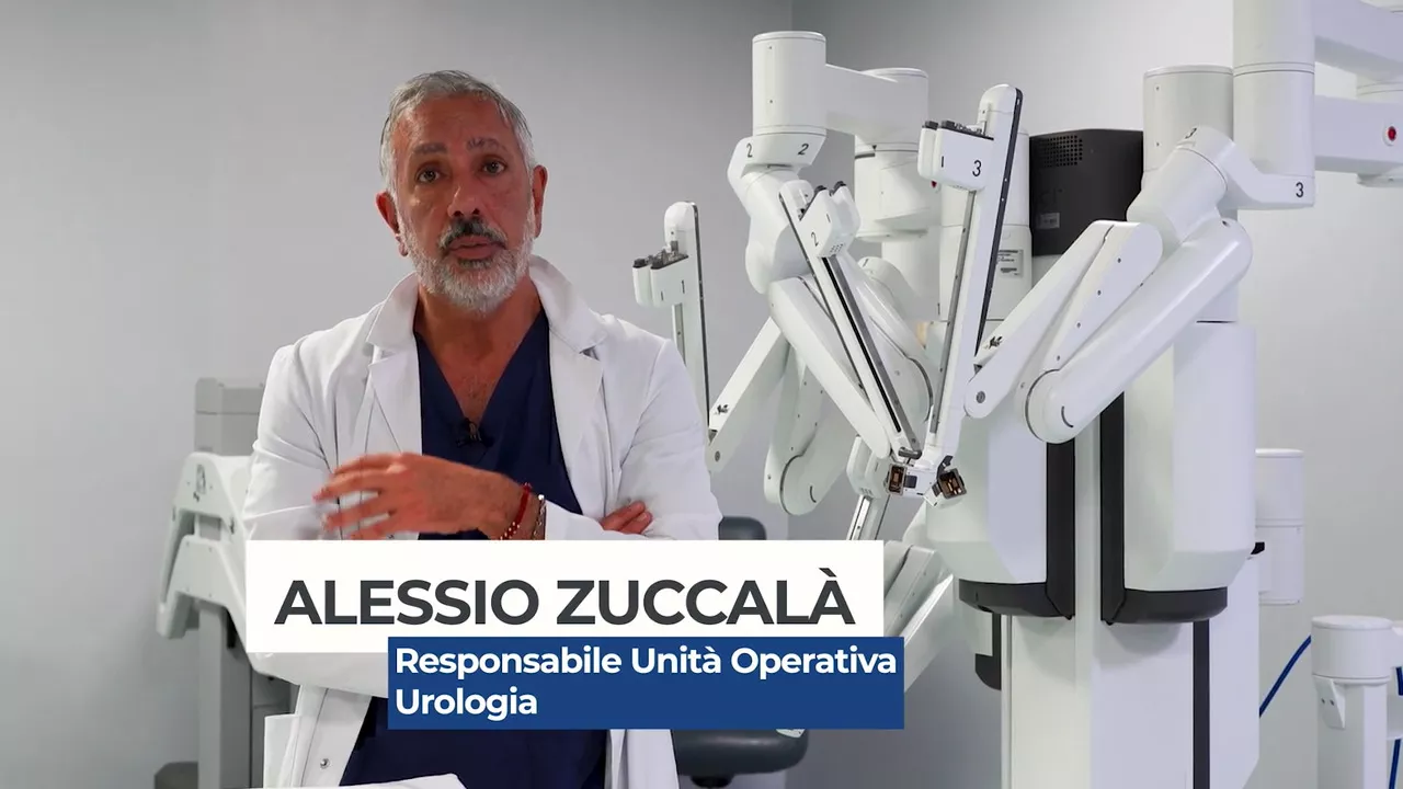 ROBOT DA VINCI E LASER AD HOLMIO (HOLEP) NELL’UROLOGIA DI AURELIA HOSPITAL 