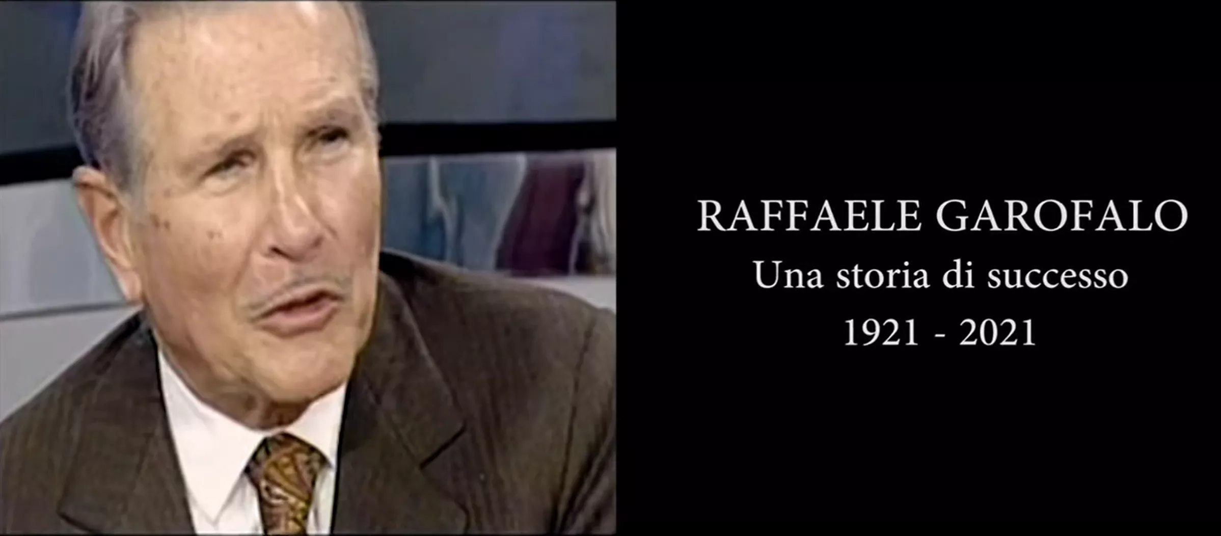 CENTENARIO PROF. RAFFAELE GAROFALO 